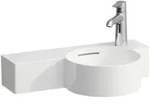 Laufen Handwaschbecken Val 315x550x155mm, mit 1 Hahnloch rechts, &Uuml;berlauf, Ablage