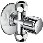 Schell Comfort Eckventil 2 x Abg&auml;nge DN 10 G 3/8", DN 15 G 1/2", Chrom 049910699