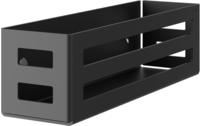 Keuco Duschablagen Seifenkorb 320x93x90mm, mit Befestigungsset, Schwarz matt,