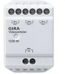 Gira Videoverteiler T&uuml;rkommunikation 122600, kaskadierbar, REG-Adapter 122600