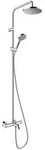 Hansgrohe Vernis Blend Showerpipe 200mm 1jet 20l/min mit Wannenthermostat, Chrom