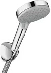 hansgrohe Vernis Blend Brausehalterset 100mm Vario EcoSmart mit Brauseschlauch 1,60m,