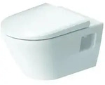 Duravit D-Neo WC-Set wandh&auml;ng. Wei&szlig; Hochglanz, 4,5l, Tiefsp&uuml;ler, rimless,