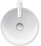 Duravit D-Neo Aufsatzbecken 400mm, Wei&szlig; Hochglanz, rund, ohne &Uuml;berlauf und HLB