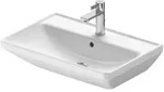 Duravit D-Neo Waschtisch 440x650x165mm wandh&auml;ng., Wei&szlig; Hochglanz, Rechteckig, 1