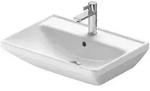 Duravit D-Neo Waschtisch 440x600x165mm wandh&auml;ng., Wei&szlig; Hochglanz, Rechteckig, 1