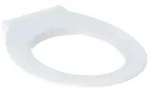 Geberit Renova Comfort WC-Sitzring, barrierefrei, antibakteriell, Befestigung...