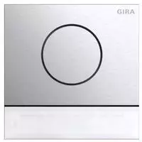 Gira T&uuml;rstationsmodul System 106, Inbetriebnahme-Tasten, Edelstahl, 5569920...