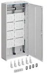 hager Komplettschrank, Multimedia, univers Z, 1100x550x205 mm, IP44, SKII, 2--feld