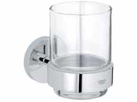 Grohe Essentials Glas mit Halter chrom 40447001 40447001