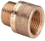 Viega Verl&auml;ngerung 3525, R 1/2" x Rp 1/2" x 30mm, Rotguss 354992