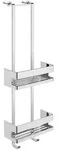 emco T&uuml;retagere system 2, 225x703x97mm, Zink/Kunststoff, Chrom 354500125