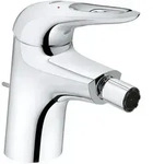 Grohe Eurostyle Einhand-Bidetbatterie, 1-Loch-Montage, offener Metall-Hebelgriff, 1