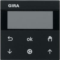 Gira Jalousie- und Schaltuhr Display System 3000, System 55, Schwarz matt,...