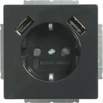 Busch Jaeger 2CKA002011A6267, Busch Jaeger Schuko/USB Steckdose 20 EUCB2USB-81 future