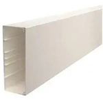 OBO Bettermann Wand- und Deckenkanal WDK80210RW, 80x210x2000mm, PVC, Wei&szlig; 6191312
