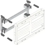 hager Baustein, univers N, 300x500mm, f&uuml;r Reiheneinbauger&auml;te waagerecht, 4x12...