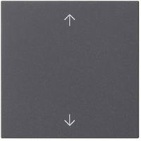 Gira Bedienaufsatz System 3000, Pfeilsymbole, System 55, Anthrazit, 536128 536128