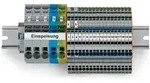 Wago Hauptverteiler-Set TOPJOB S 821-123, Federzuganschluss, Hutschiene TH35,