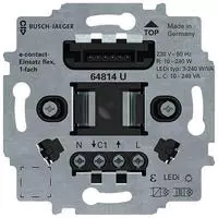 Busch Jaeger e-contact-Eins.flex 1-f 64814 U 230 V 2-Leiter-Anschlusstechnik