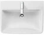 Duravit No.1 Waschtisch 460x650x175mm, Wei&szlig; Hochglanz, Rechteckig, 1 Waschplatz/HL