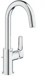 Grohe Eurosmart Einhand-Waschtischbatterie, L-Size, Zugstangen-Garnitur, schwenkbarer