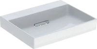 Geberit 505033001, Geberit ONE Waschtisch Abgang horizontal, B 60cm, Tiefe 48cm, ohne