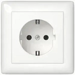 Gira Schutzkontakt-Steckdose Standard 55, 16A 250V, Reinwei&szlig;, 444003 444003