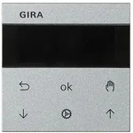 Gira Jalousie- und Schaltuhr Display System 3000, System 55, Alu, 536626 536626