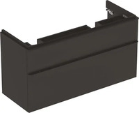 GEBERIT SMYLE SQUARE Waschbeckenunterschrank 118,4 cm breit, Anthrazit, f&uuml;r