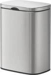WENKO SARE Kosmetikeimer 5 Liter, Silber gl&auml;nzend, mit Absenkautomatik, zur