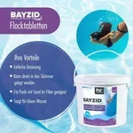 2x 5 kg Flocktabletten f&uuml;r Pools in Eimer