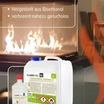 15x 1 L Premium Brenngel aus Bioethanol f&uuml;r Tischfeuer in Flaschen
