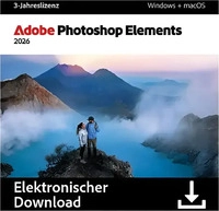 Adobe 30013286, Adobe Photoshop Elements 2026, 3 Jahre - WIN/MAC (DE) - Download