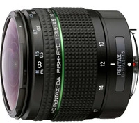 Pentax 23130, Pentax 10-17 mm HD DA F/3,5-4,5 ED Fisheye
