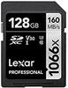 Lexar 50451280, Lexar SDXC Professional UHS-I 1066x 128 GB