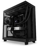 NZXT H6 Flow Mid-Tower Airflow Gaming Geh&auml;use Schwarz Glasfenster