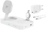 4smarts Qi2 Ladestation Trident mit MFi Fast Charger, wei&szlig;