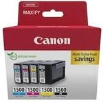 Canon 9218B006 Druckerpatrone PGI-1500 Multipack BK/C/M/G