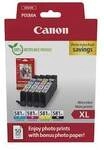 Canon CLI-581XL 2052C006 Original Druckerpatronen Multipack + Fotopapier