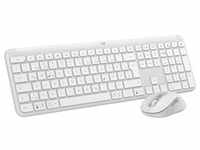 Logitech MK950 Signature Slim Combo Pale Grey - Kabelloses Tastaturkombination
