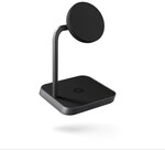 Zens Aluminium Series 2 in 1 Magnetic Wireless Office Charger 2 - schwarz