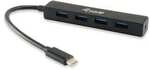 EQUIP 128954 USB-C zu 4-Port USB-3.2 Gen 1-Hub