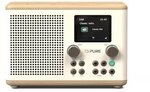 Pure Classic H4 Digitalradio Cotten White/Oak EU/UK