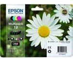 Epson 18 Original Druckerpatronen Multipack Cyan, Magenta, Gelb, Schwarz T1806