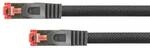 Python RNS Patchkabel Cat.6 S/FTP PiMF PVC 250MHz OFC 3,0m schwarz