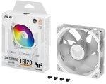 ASUS TUF GAMING TR120 ARGB Geh&auml;usel&uuml;fter Reverse wei&szlig;, 120 mm, PWM