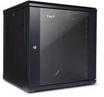 Inter-Tech SMA-6612 Wandgeh&auml;use, Tempered Glass, Schwarz