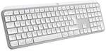 Logitech MX Keys S f&uuml;r Mac Hellgrau Bluetooth Tastatur, passend f&uuml;r macOS und