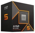 AMD Ryzen&trade; 5 9600X 6-Kern CPU, Sockel AM5, Boxed (ohne K&uuml;hler)